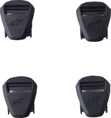 Alpinestars Tech 7 Replacement Strap Lock Set (Black) Part 25CCT25-10-TU