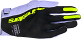 Alpinestars Supertech MX Gloves Lavender/Violet/Fluo Yellow 4XL, Part Number 3560526-3151-4X