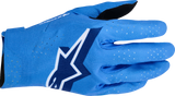 Alpinestars Supertech MX Gloves UCLA Blue/Deep Blue/White 3XL Part 3560526-7283-3X
