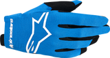 Alpinestars Radar Gloves UCLA Blue/White Medium * High-Performance Motorcycle Gloves with Touchscreen Compatibility