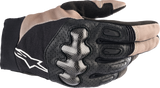Alpinestars Megawatt V2 Off-Road Gloves * Stone/Black, Medium (Part No. 3565023-9831-MD)