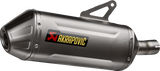 AKRAPOVIC Slip-On Line Muffler for CFMOTO 450 MT and IBEX 450 – Titanium, Part Number S-CF4SO2-HFTT