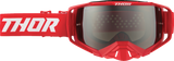 THOR Activate Flite Goggles, Red Frame with Silver Mirror Lens, Part Number 2601-3703