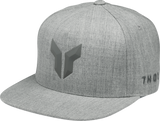 THOR Iconic 5-Panel Hat, Heather Gray, Part Number 2501-4466