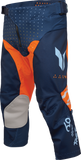 THOR Youth Launchmode Futura Pants Navy/Orange, US 26, Part Number 2903-2613
