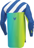 THOR Sportmode Synth Jersey Blue 2XL, Part Number 2910-8380