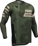 THOR Launchmode Bleach Black/Camo Jersey Small 2910-8394