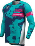 THOR Launchmode Bleach Jersey White/Aqua Medium 2910-8407