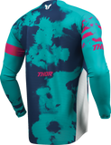 THOR Launchmode Bleach Jersey White/Aqua Medium 2910-8407