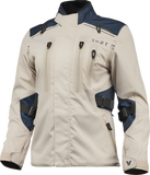 THOR Women's Range Jacket Sand/Midnight, XS – Part Number 2921-0009