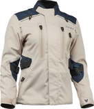 THOR Women's Range Motorcycle Jacket, Sand/Midnight, Medium, Model 2921-0011
