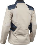 THOR Women's Range Motorcycle Jacket Sand and Midnight, Small, Part Number 2921-0010