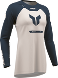 THOR Women's Ridemode Menace Jersey Midnight/Dust Large 2911-0386
