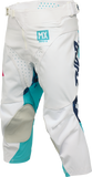 THOR Youth Launchmode Bleach Pants White/Aqua, US 28, Part Number 2903-2626