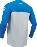 THOR Youth Ridemode Menace Jersey Blue Large, Part Number 2912-2680
