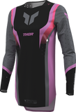 THOR Women's Sportmode Velocity Jersey Black/Orchid Small 2911-0331