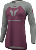 THOR Women's Ridemode Menace Jersey Purple/Gray Large 2911-0380