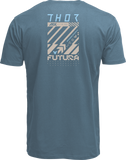 THOR Futura T-Shirt, Petrol Blue, 2XL, Part Number 3030-25126