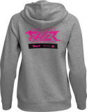 THOR Women's Mind Control Pullover Hoodie, Heather Gray, Small, Part Number 3051-1257