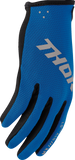 THOR Youth Ridemode Static Gloves Blue XS 3332-1930