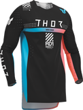 THOR Sportmode Synth Jersey, Black, Large – Part Number 2910-8372