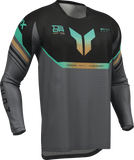 THOR Launchmode Air Raptor Jersey Black/Charcoal, Large, Part Number 2910-8432