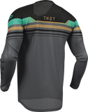 THOR Launchmode Air Raptor Jersey Black/Charcoal, Large, Part Number 2910-8432