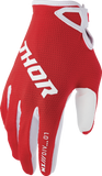 THOR Ridemode Static Gloves, Red, Large – Part Number 3330-8340