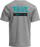 THOR Youth Mind Control T-Shirt Heather Gray Large, Part Number 3032-3909