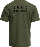 THOR Youth Stamp T-Shirt Olive XL, Part Number 3032-3915