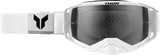 THOR Activate Iconic Goggles, White with Silver Mirror Lens, Model 2601-3705