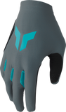 THOR Women's Sportmode Iconic Gloves Gray/Aqua Small 3331-0280