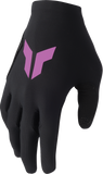 THOR Women's Sportmode Iconic Gloves Black/Orchid Large 3331-0286