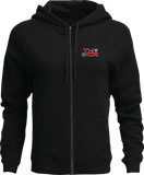 THOR Vantage Zip-Up Hoodie, Black, 2XL, Part Number 3050-7231