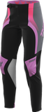 THOR Women's Sportmode Velocity Pants Black/Orchid, US 7/8, Part Number 2902-0403