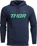 THOR Brave Pullover Hoodie, Navy, Medium, Part Number 3050-7238