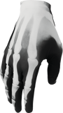 THOR Sportmode X-RAY Gloves, Black/White, Medium, Part Number 3330-8291