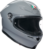 AGV K6 S Helmet, Nardo Gray, Medium – Part Number 2118395016012M