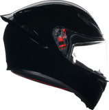 AGV K1 S Helmet Black Large, Part Number 2118394018027L