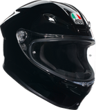 AGV K6 S Helmet Black Small - Part Number 2118395016009S