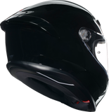 AGV K6 S Motorcycle Helmet Black Large - Part Number 2118395016009L
