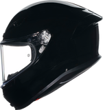 AGV K6 S Motorcycle Helmet Black Large - Part Number 2118395016009L
