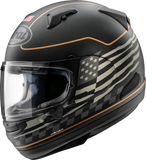 ARAI HELMETS Signet-X US Flag Helmet - Black Frost, Large (Part No. 0101-18520)