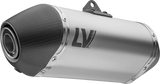 LeoVince LV-14 Slip-On Muffler for Yamaha Tenere 700, Stainless Steel, Part Number 15609U