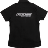 MOOSE OFFROAD Women's Moose Offroad Shop Shirt, XS, MRS01S7BCHXSR