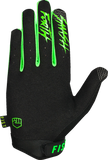 FIST Handwear Youth Strapped Stocker Gloves, Fluoro Green, X-Small, Ages 8–14, Part Number F-GSY-01129-XS