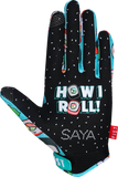 FIST Handwear Lil Fists Strapped Saya Sakakibara Red Label Sushi Power Gloves, Large, F-GLF-01123-L