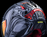 ICON Domain Helmet Nouveau Silver Medium 0101-18525