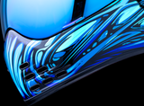 ICON Domain™ Nouveau Blue Helmet, XL – Part Number 0101-18534