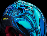 ICON Domain Nouveau Motorcycle Helmet, Blue, 2XL, Part Number 0101-18535